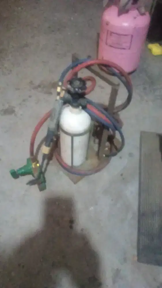 Las oksigen lengkap tabung dan blender