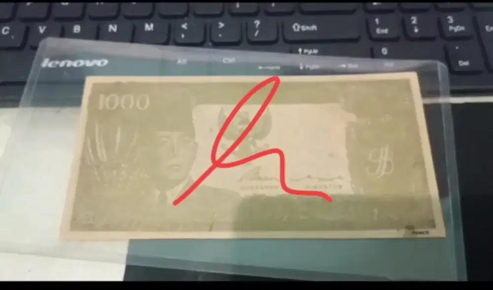 Uang jadul bung Karno THN 60 an