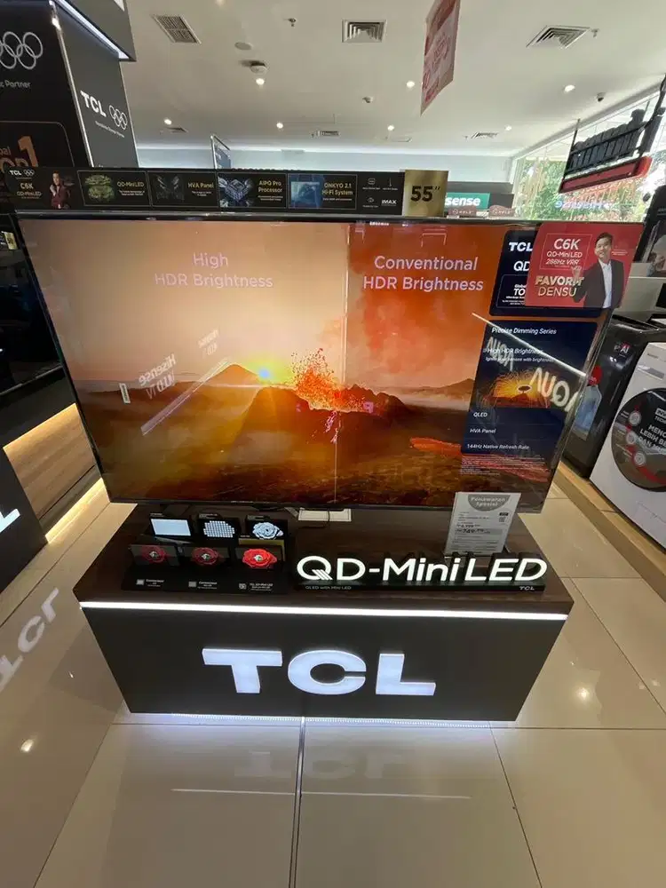 TCL MINILED GOOGLE TV 4K 55 inch