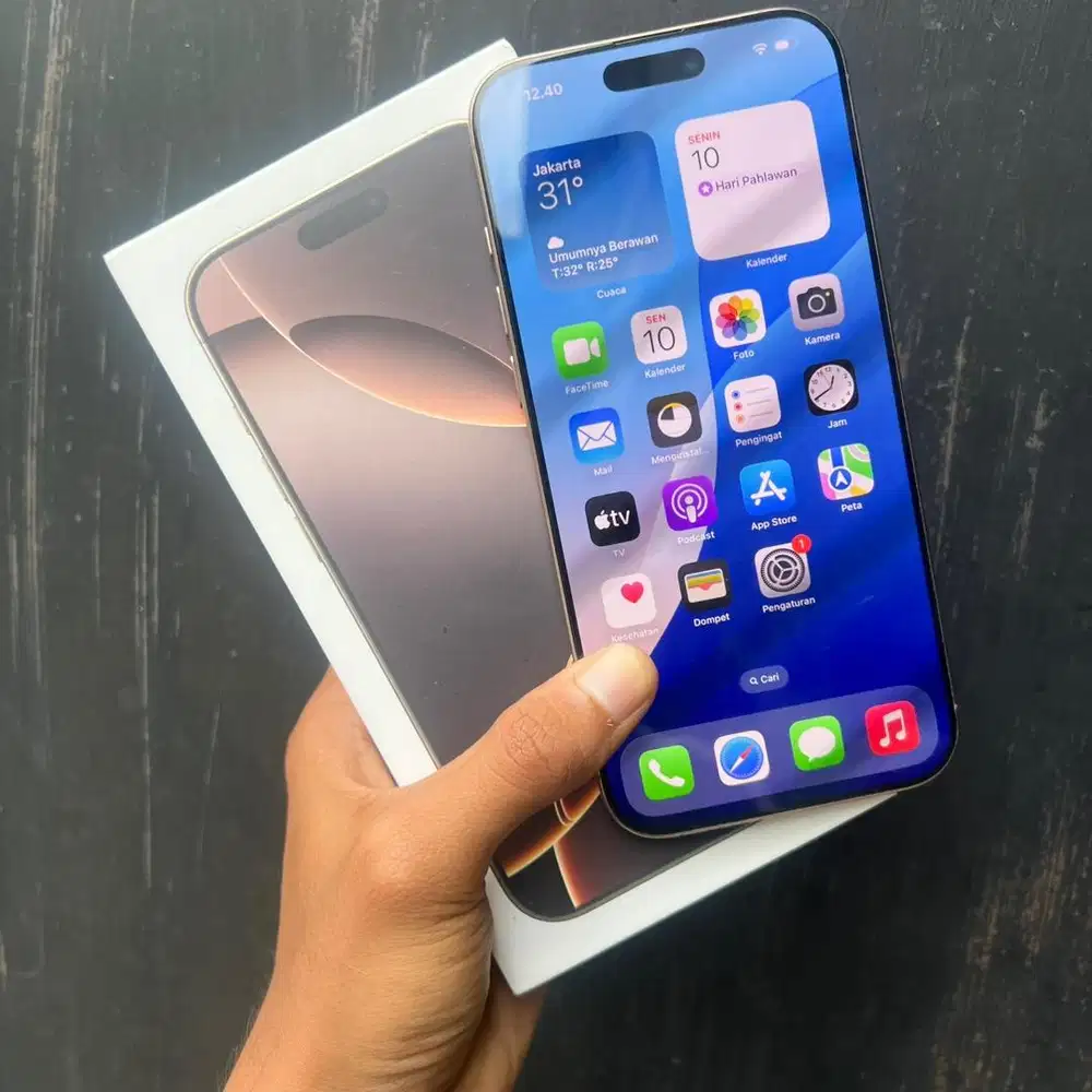 iPhone 16 Promax 256Gb iBox ON Garansi