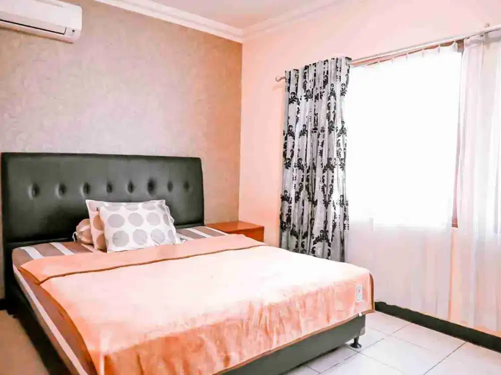 Disewakan bulanan/harian apartemen grand Setiabudi type 3 kmr, free wifi