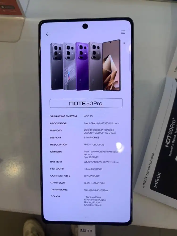 Infinix Note 50 8/256GB