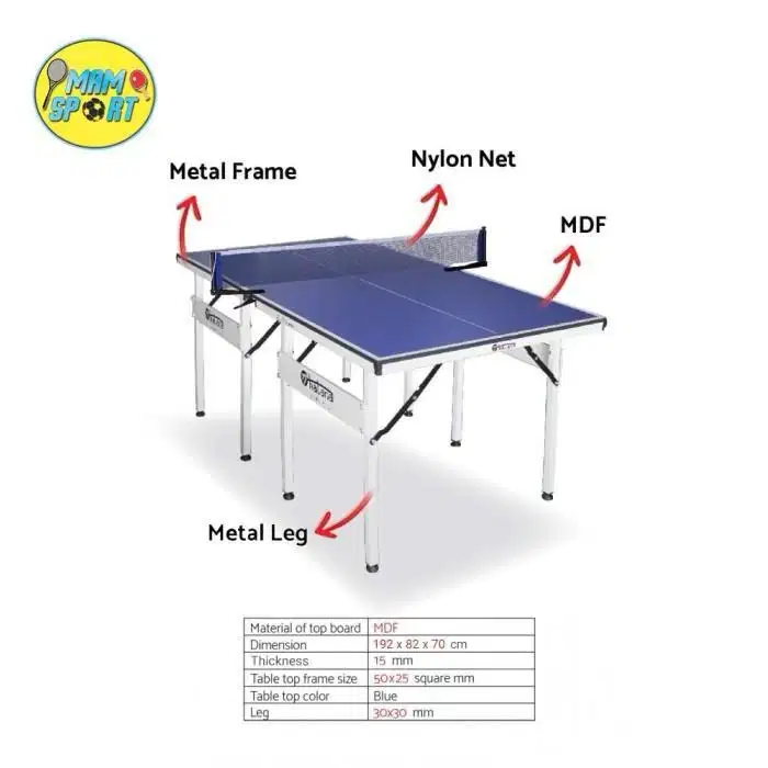 Meja Pingpong Tenis Meja KATANA SUPA MINI 15MM Japan Original Import