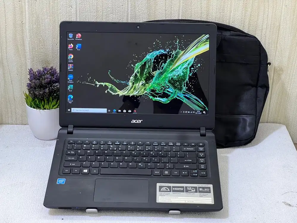 Acer ES-432 Intel N3350 RAM 8 SSD 256 14 inch Mulus Garansi 1 Bulan