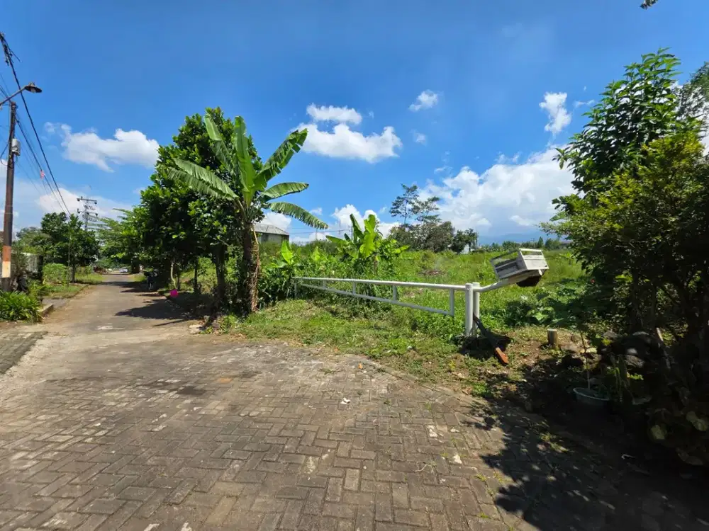 Kavling Strategis Row Jalan 8 Meter di Joyoagung