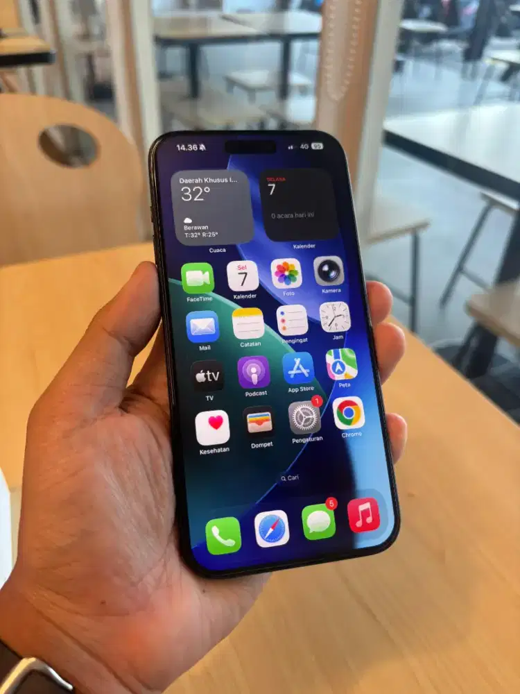 iPhone 15 Promax 256Gb Black Titanium