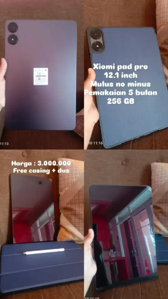 Xiaomi pad pro
Battery 100%