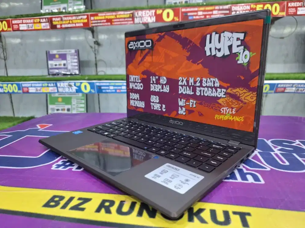 PROMO TERMURAH LAPTOP BARU DANA PELAJAR| AXIOO HYPE 10 | BISA KREDIT