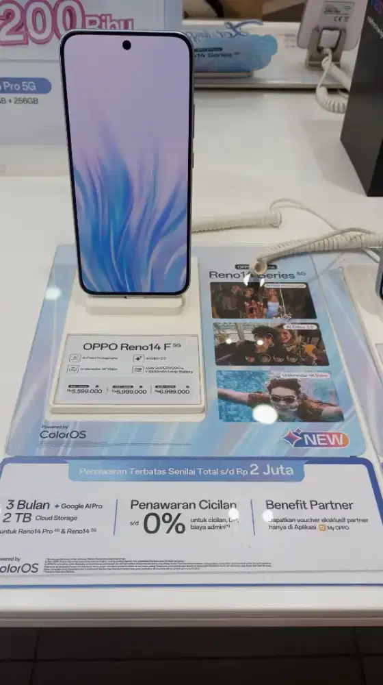 SEGAMPANG itu bisa mendapatkan hp Oppo Reno14 F dengan My Home Credit