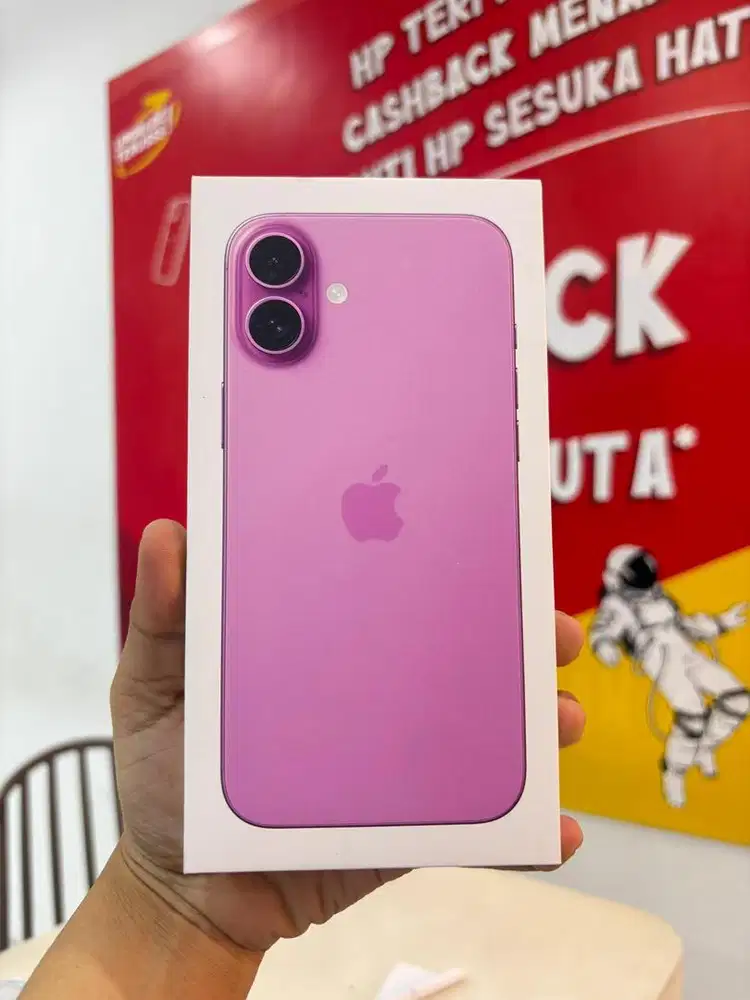 IPHONE 16 128GB IBOX NEW KREDIT SYARAT KTP