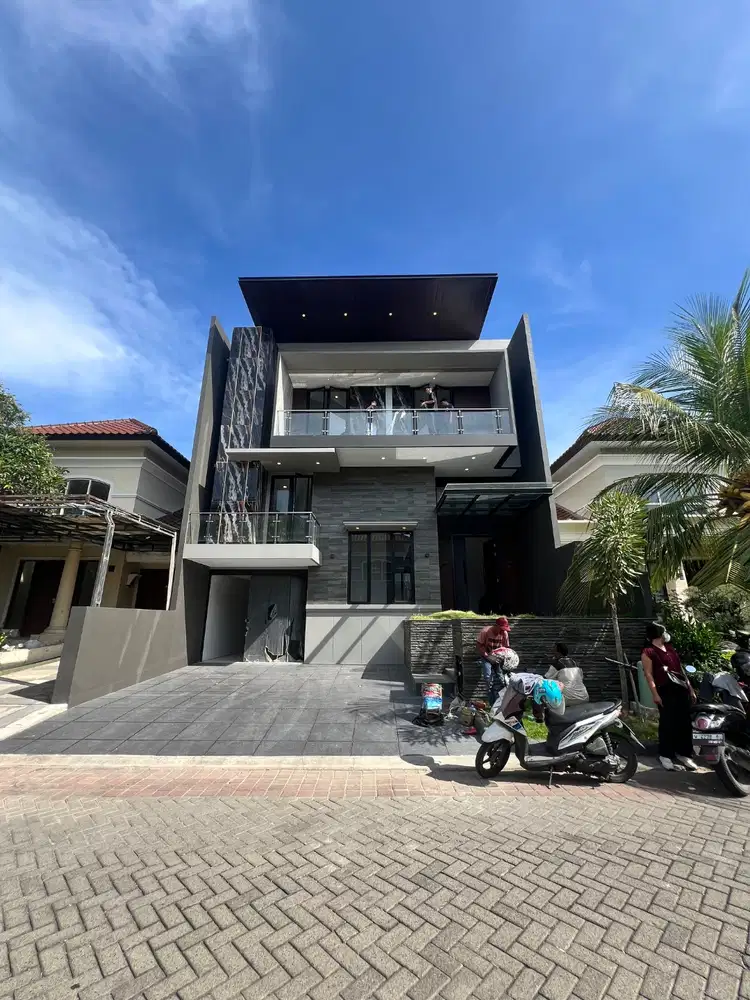 Dijual Rumah Baru Gress Minimalis Modern Fullerton Citraland Surabaya