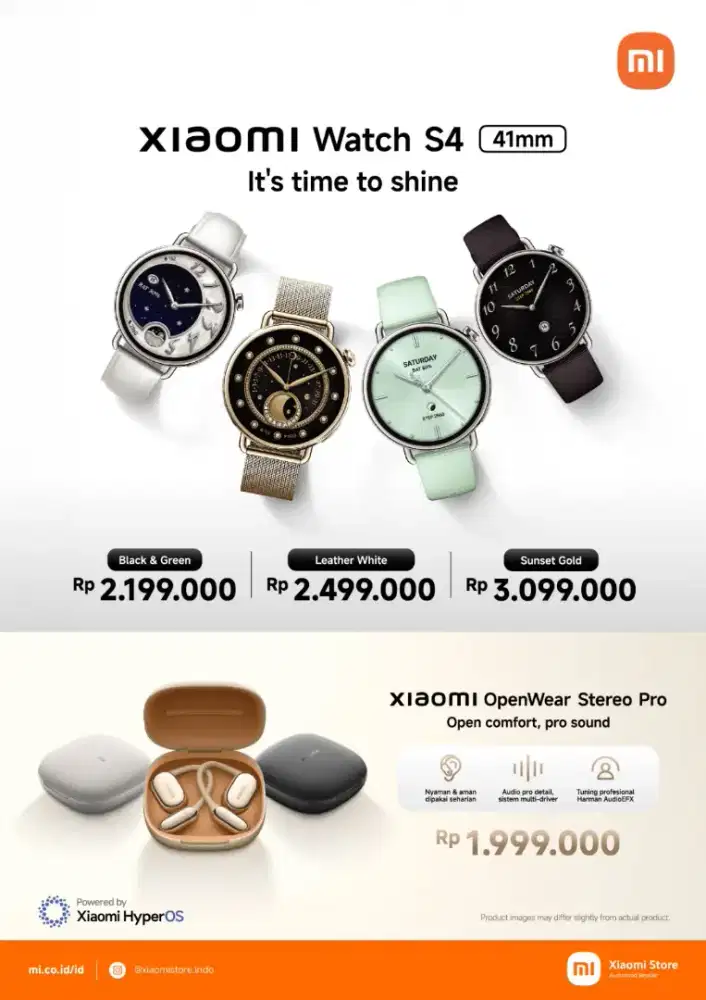 XIAOMI SMART WATCH S4 41MM