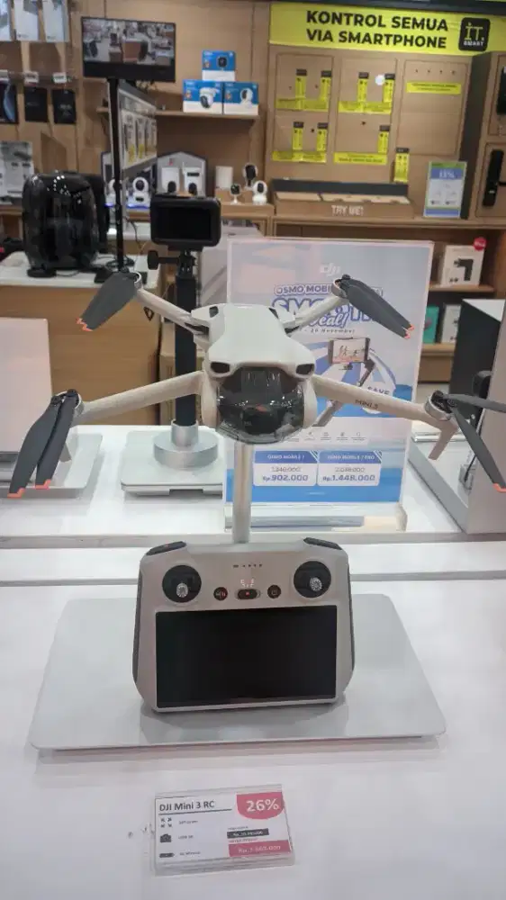 DJI Mini 3 RC: Drone Ringan 4K dengan Promo Cicilan 0%