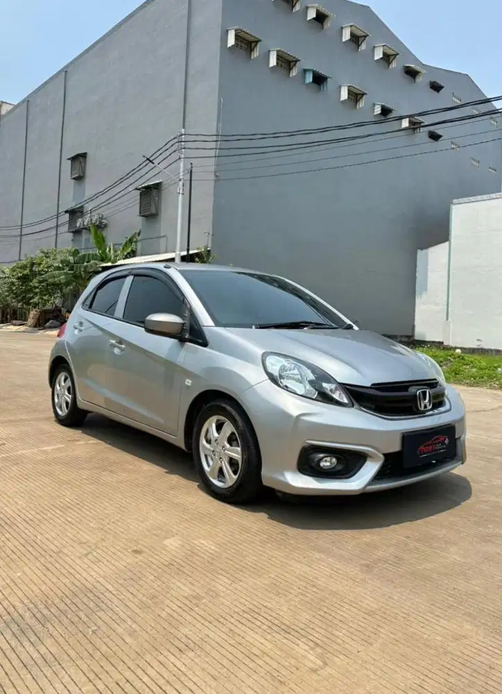 Honda Brio 1.2 E CVT 2017 Automatic ( Silver Metalik )