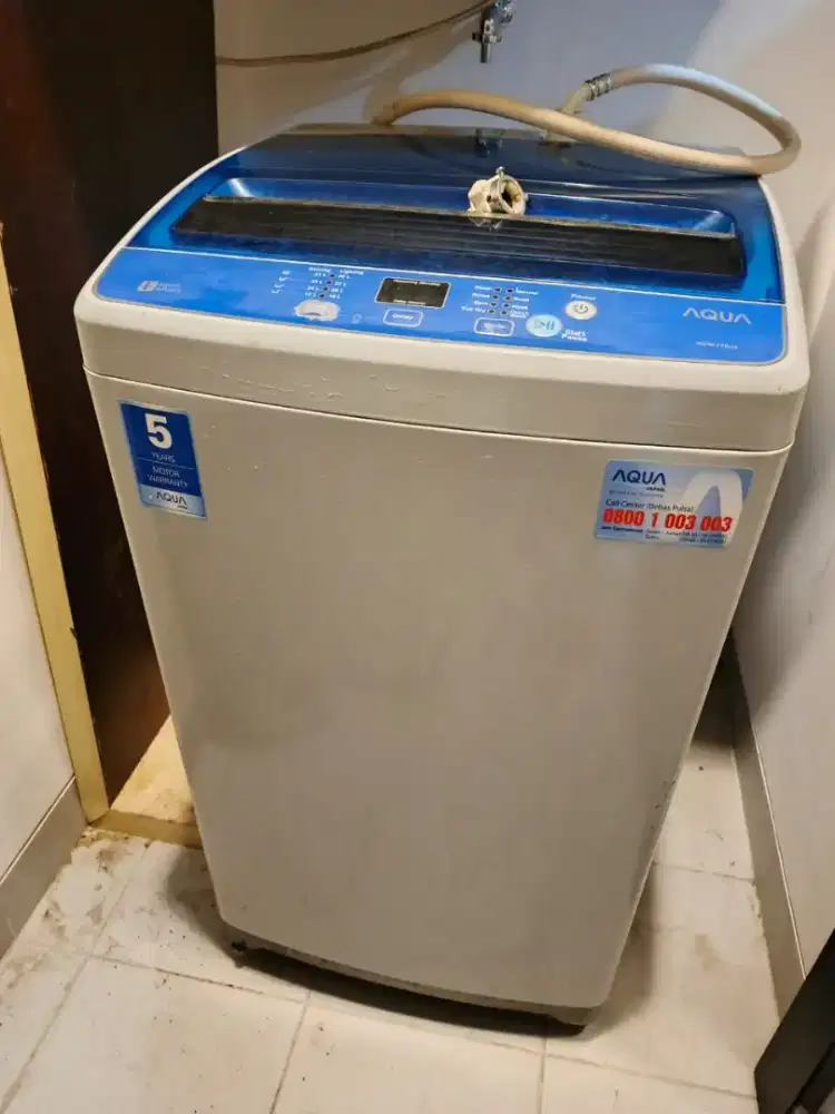 Mesin Cuci merk AQUA 1 Tabung Vol.7 Kg