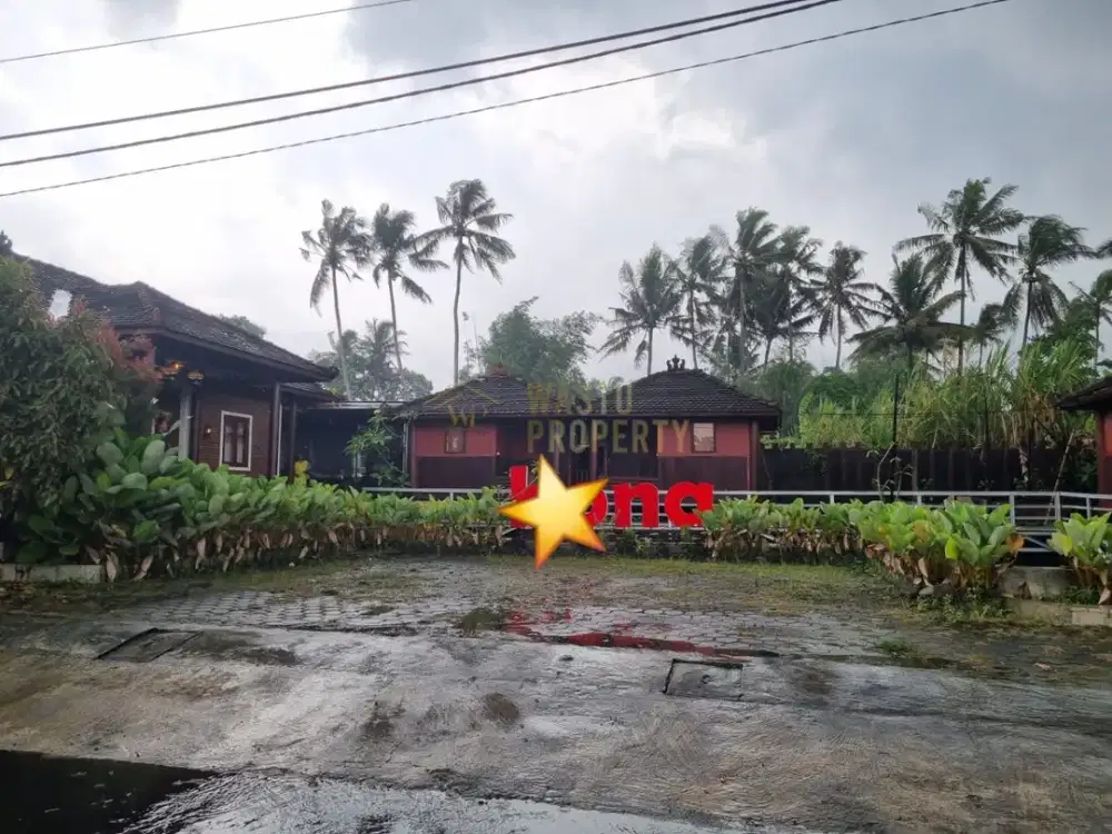 VILLA CANTIK DIJUAL MURAH, TANAH LUAS DEKAT PASAR PAKEM