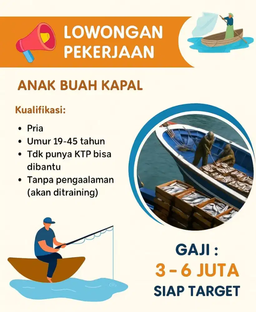 Loker ABK kapal (cilangkap)