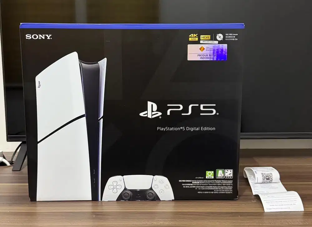 PS5 Slim Digital Version 1TB (Baru & Garansi Resmi Sony)