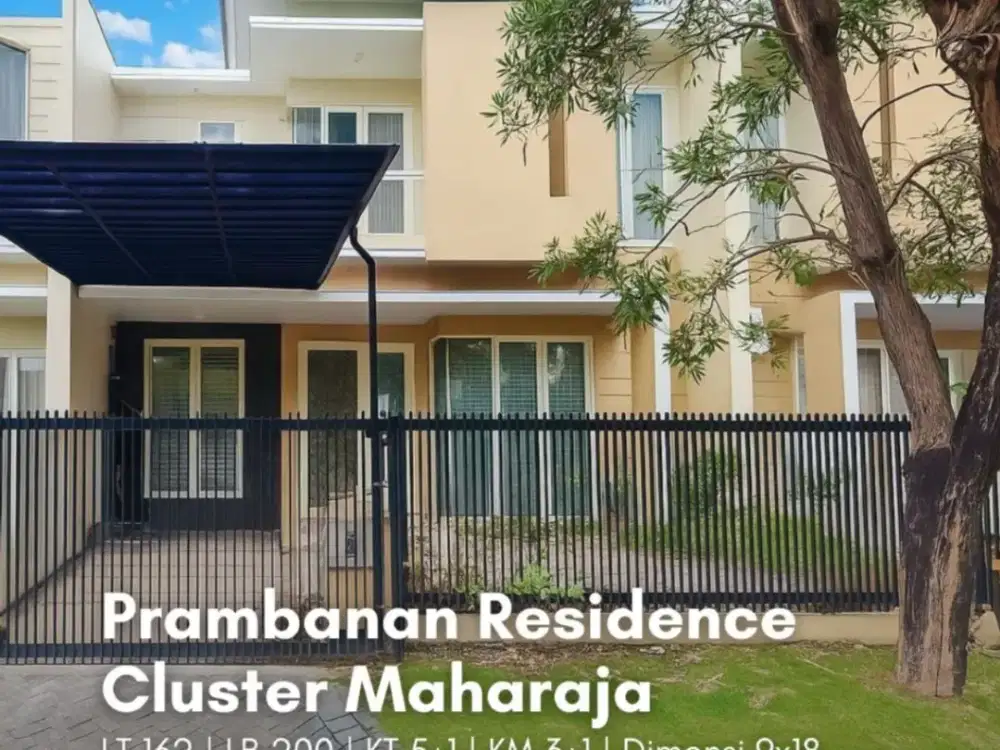 TURUN HARGA! DIjual rumah prambanan residence