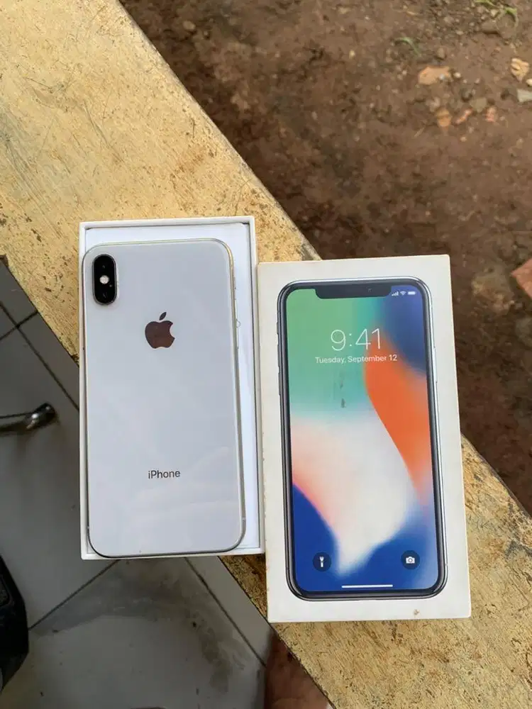 iPhone X 256gb silver iBox