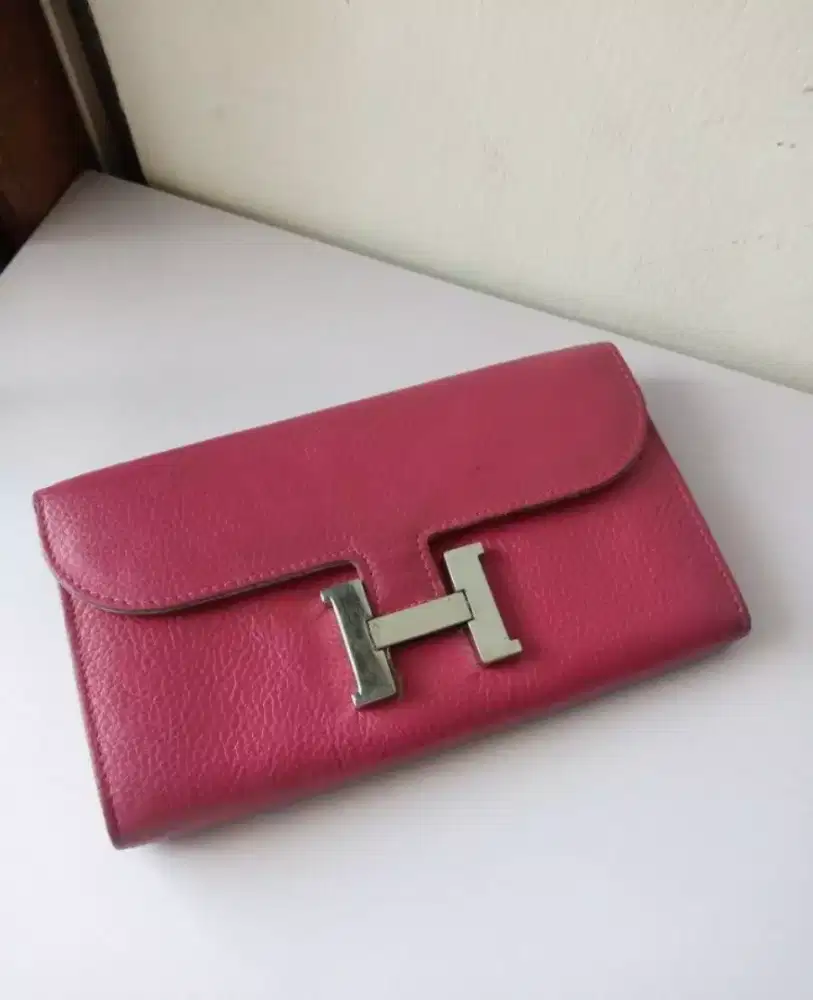 Dompet Hermes Pink