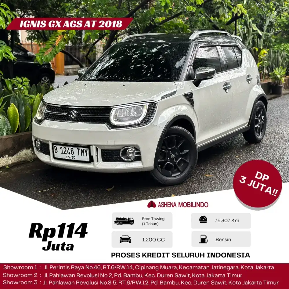 Ignis GX AGS AT 2018 Putih DP 3jt Cash Atau Kredit Terbaik SeOLX!