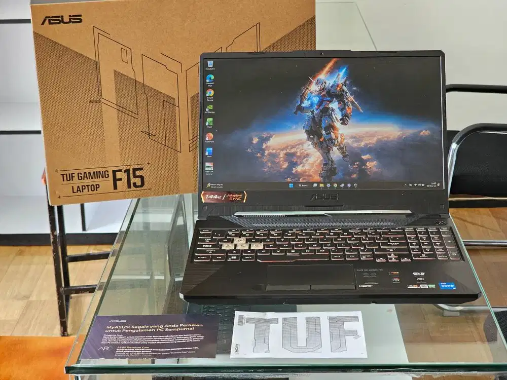 ASUS TUF F15 FX506HC intel Core i5 Gen 11 Ram 8 GB SSD 512 GB Nvidia R