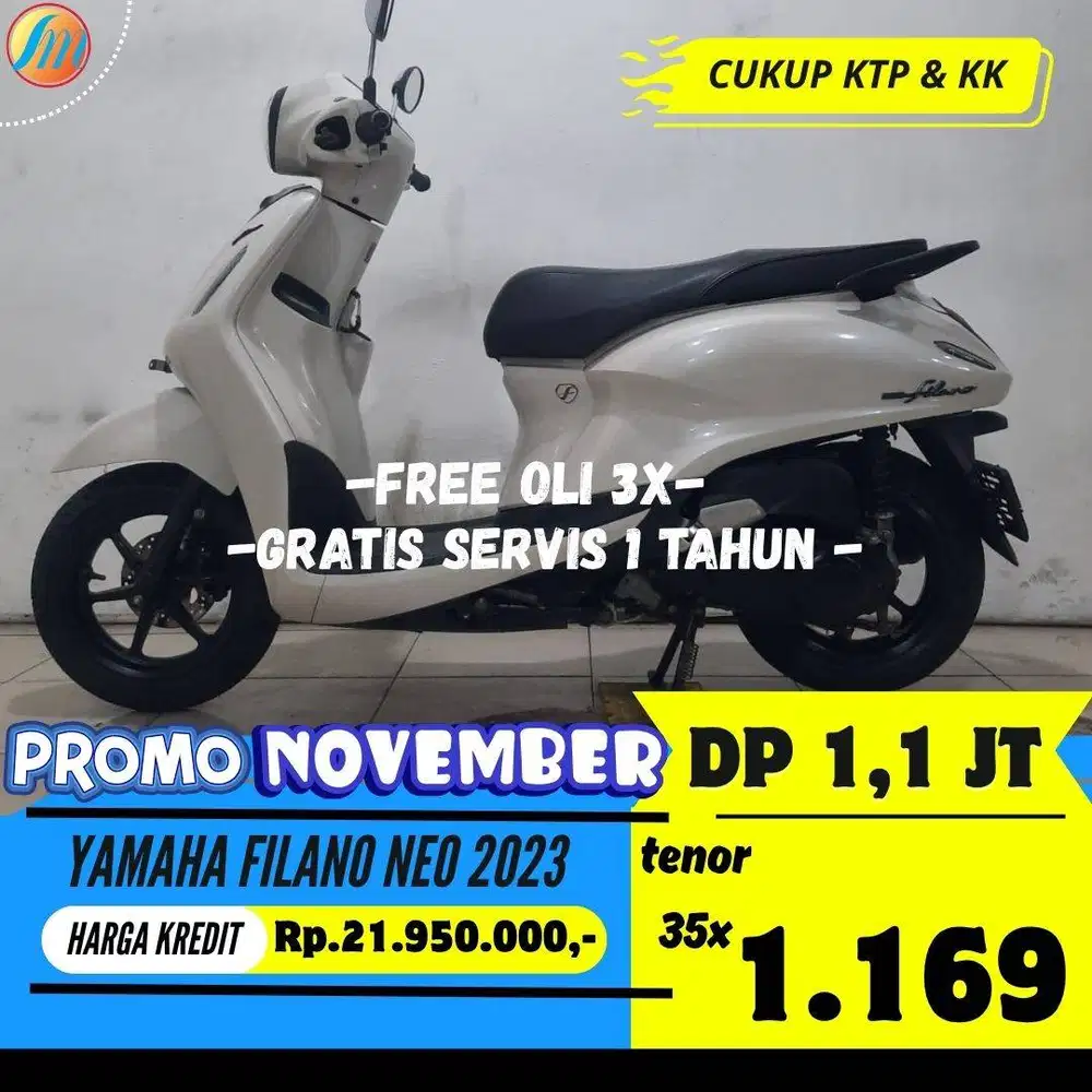 YAMAHA GRAND FILANO NEO 2023 KREDIT MURAH ANGSURAN TERJANGKAU
