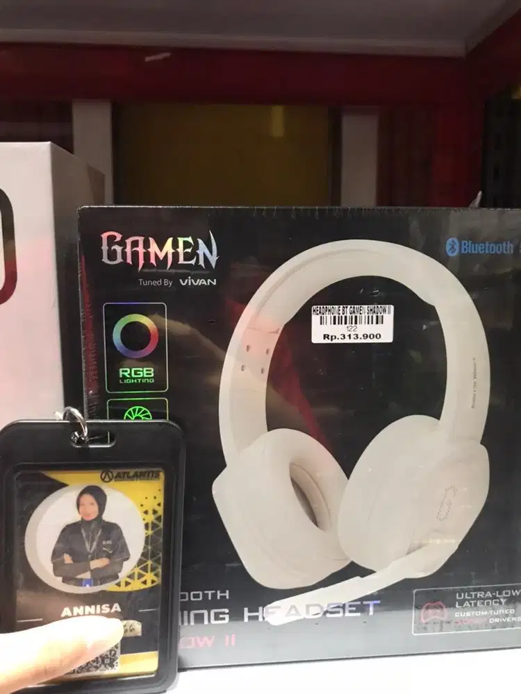 HEADPHONE BT GAMEN SHADOW II | ATLANTIS DAHSYAT