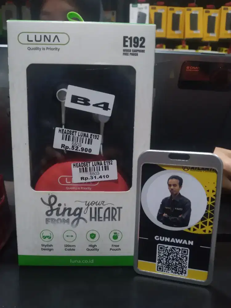 Headset LUNA E192 ATLANTIS DAHSYAT