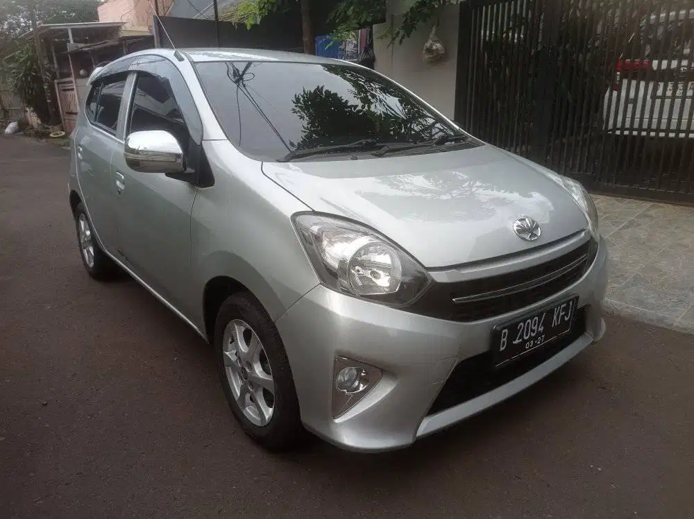 (Harga Cash) Toyota Agya 1.0 Automatic 2017/2016 Silver.