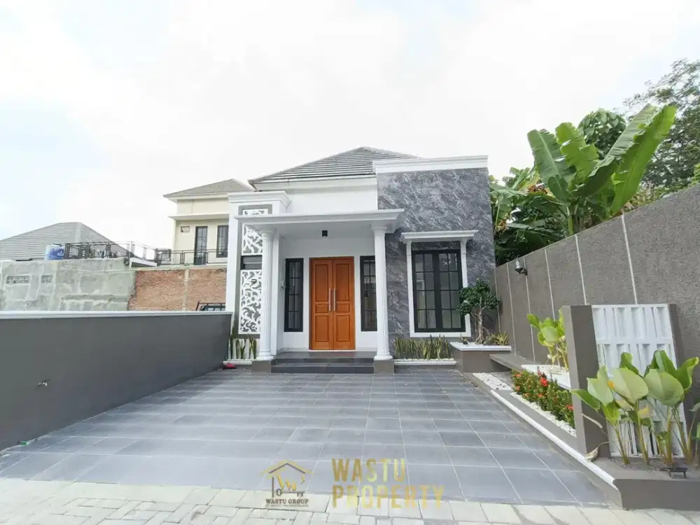 DIJUAL RUMAH BARU DALAM CLUSTER ONE GATE SYSTEM 700 JUTAAN DI SUMBERADI SLEMAN