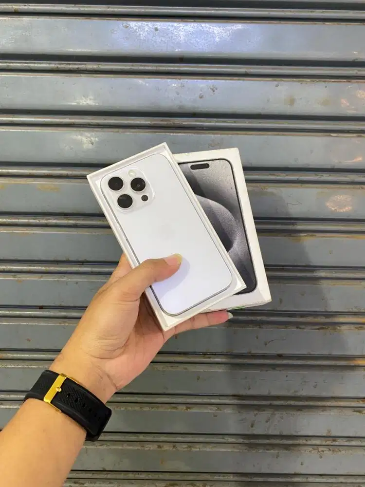 iPhone 15 Pro 128gb iBox white titanium
