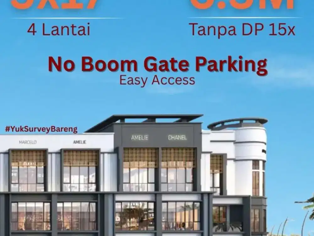 Ruko Bisnis Di Tengah Pusat Keramaian Gading Serpong