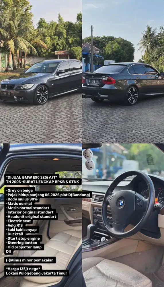 BMW 325i 2006 Listrik