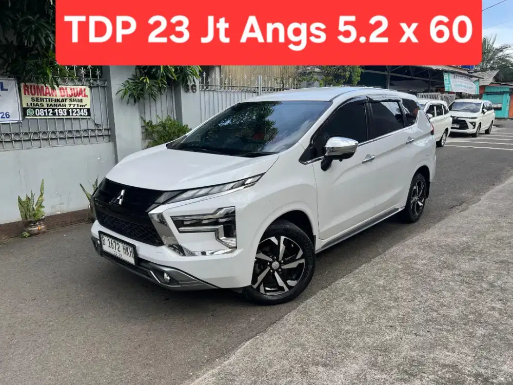 TDP 23 Jt Angs Termurah All New Xpander Ultimate 2022 Matic Putih