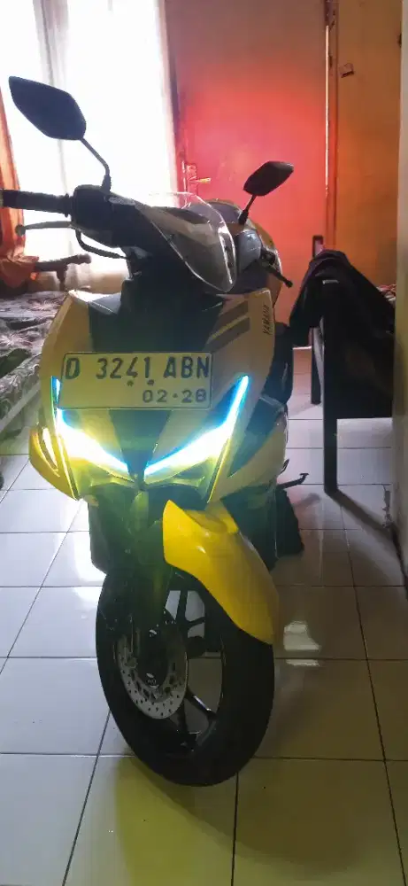 Jl aerox 2017 pajak jln kaleng panjang Ss lengkap paktur ada kotamadya