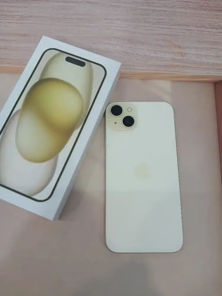 iPhone 15 Plus 512GB Yellow BH 100% Garansi iBox 25/10/2026