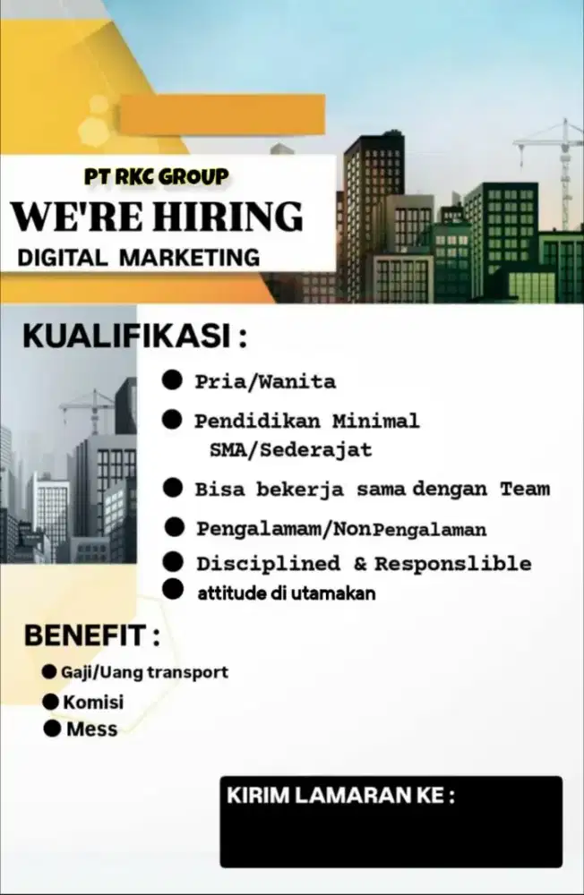 LOKER AMAN NON ADM AMANAH