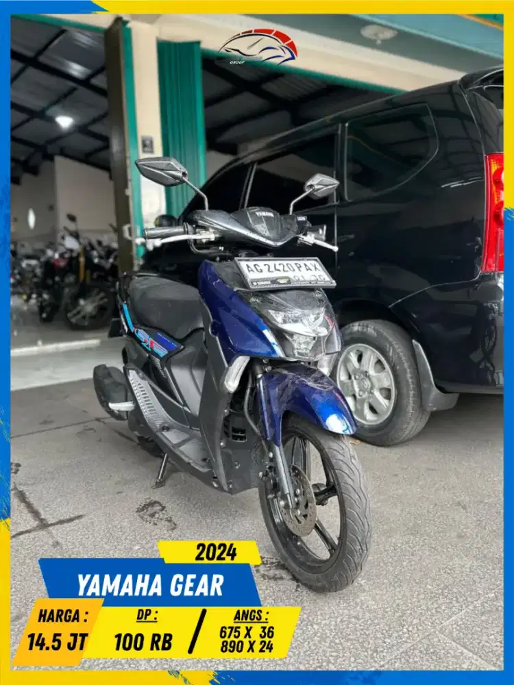 YAMAHA GEAR 2024 PLAT AG SIAP GASS MASZEHH HIKMAH MOTOR KEPUH MALANG