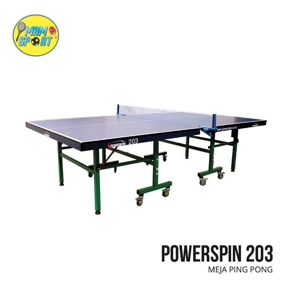 Meja Pingpong Tenis Meja POWERSPIN 203 18MM Original Import
