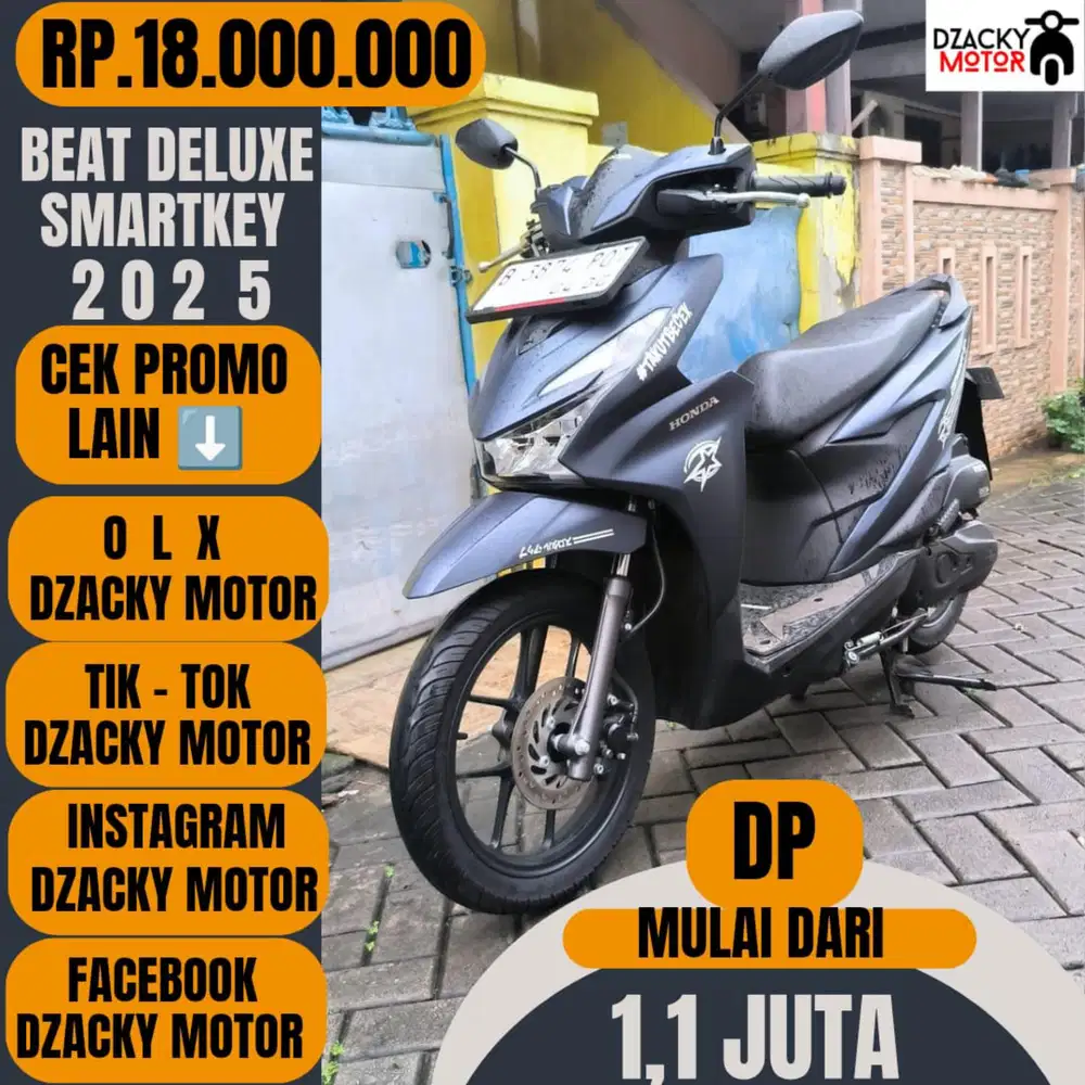 BEAT DELUXE SMARTKEY 2025 SECOND LIKE NEW