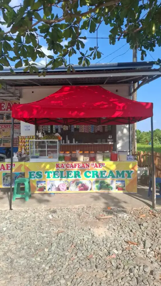 Tenda lipat matic praktis gazebo portable payung buat jualan