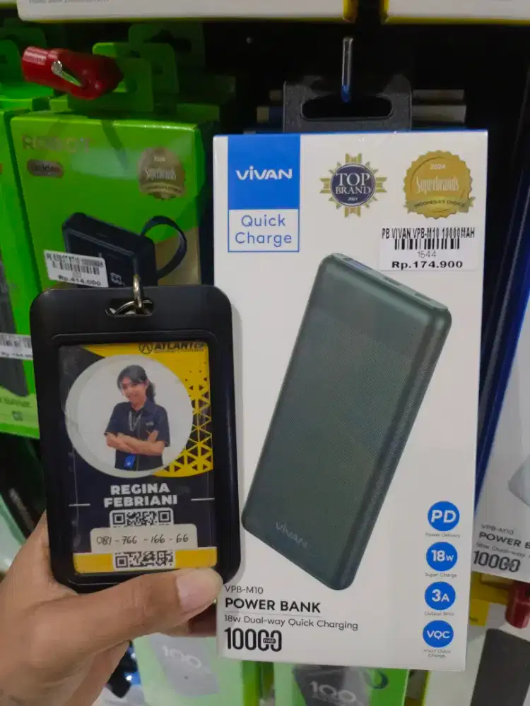 PB VIVAN VPB-M10 10.000MAH | ATLANTIS DAHSYAT
