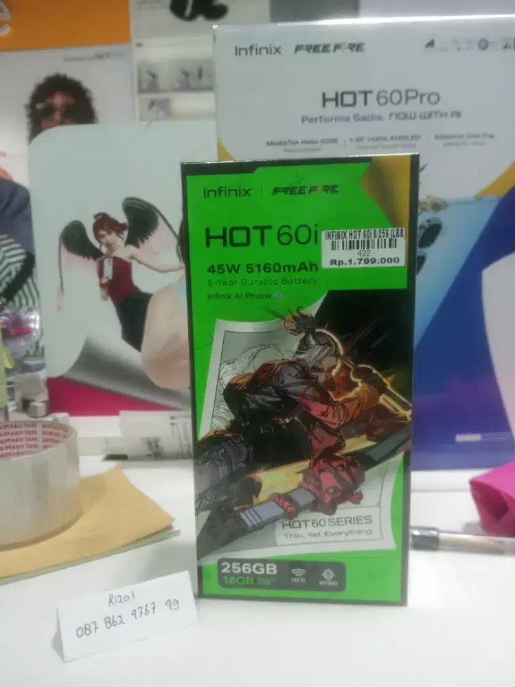 INFINIX HOT 60I 8/256 | ATLANTIS DAHSYAT