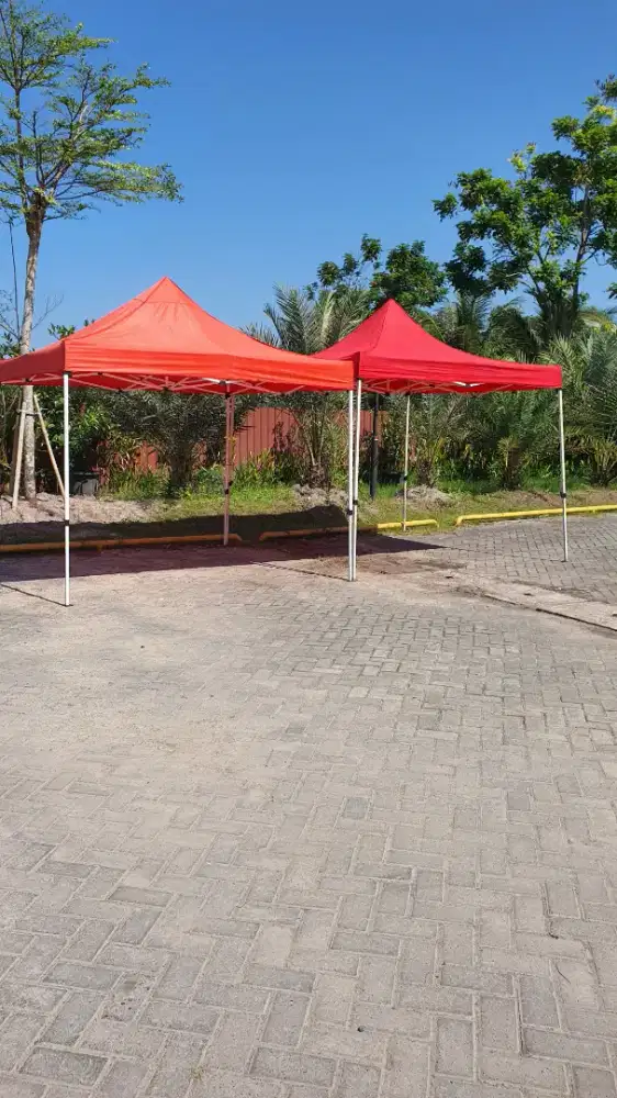 Tenda lipat matic praktis gazebo portable payung buat jualan