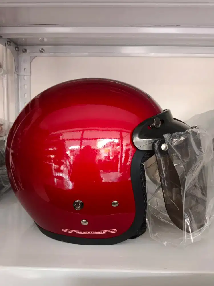 120rb BARU-Promo Termurah Helm Bogo Retro Dewasa SNI Allsize M-L