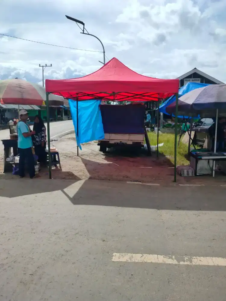 Tenda lipat matic praktis gazebo portable payung buat jualan