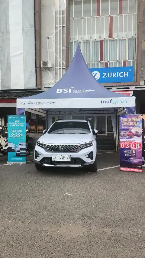 Tenda kerucut bongkar pasang limas