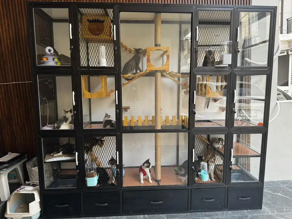 Dijual kandang kucing bekas